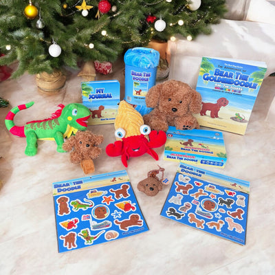 El Mundo de Bear el Goldendoodle y Sus Amigos: Christmas Bundle | Paquete Navideño