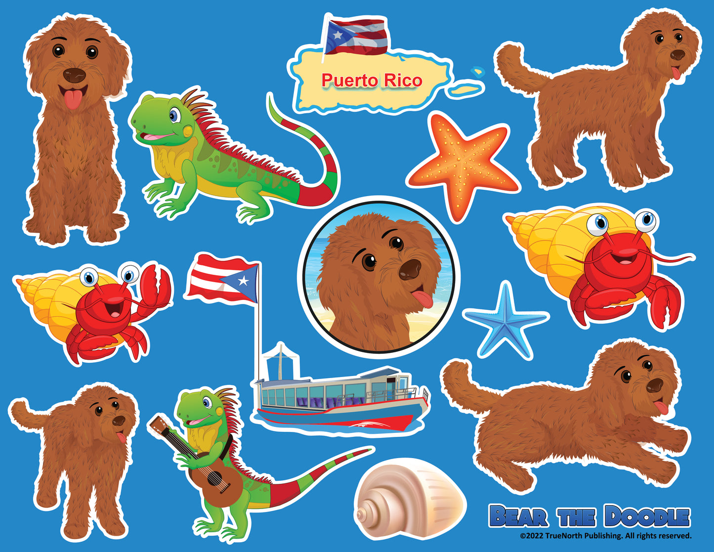 Bear the Doodle Stickers